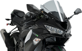 Race Windscreen - 13-3/4\" - Smoke - ZX-6R 2008 - 2023