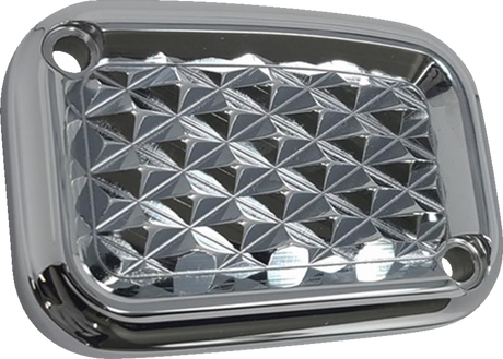 Master Cylinder Lid - Clutch - Diamondback - Chrome 2014 - 2016