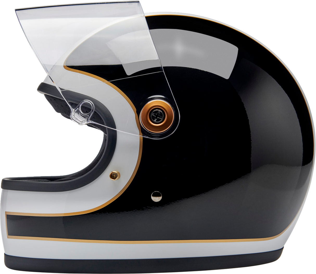 Gringo S Helmet - Gloss White/Black Tracker - XS