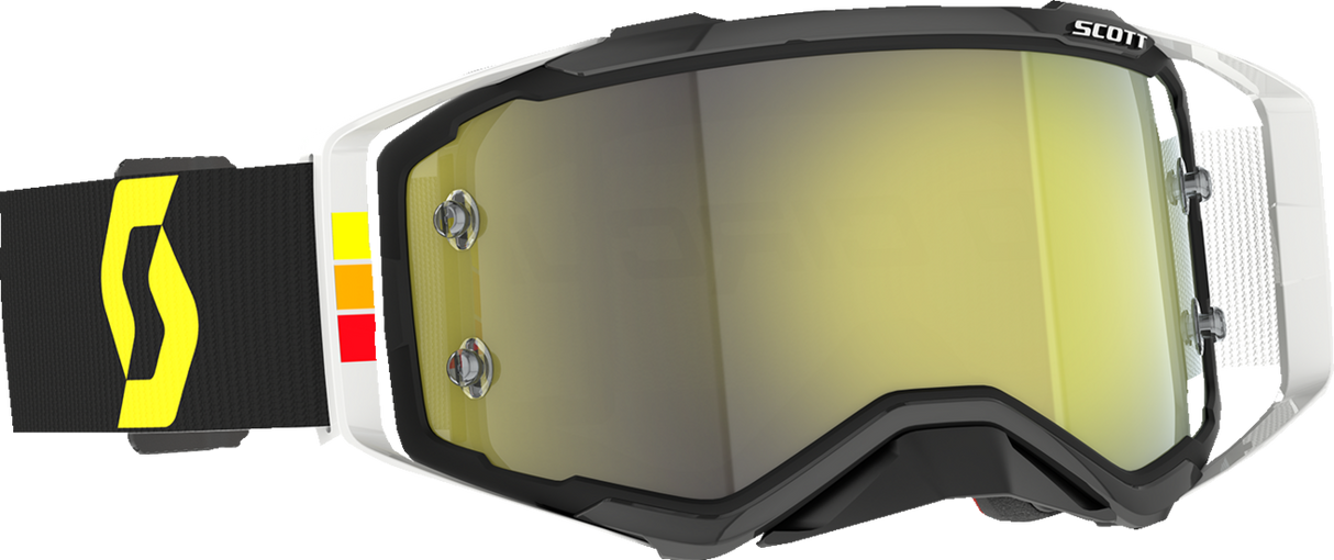 Pro Circuit Prospect Goggles - Black/White - Yellow