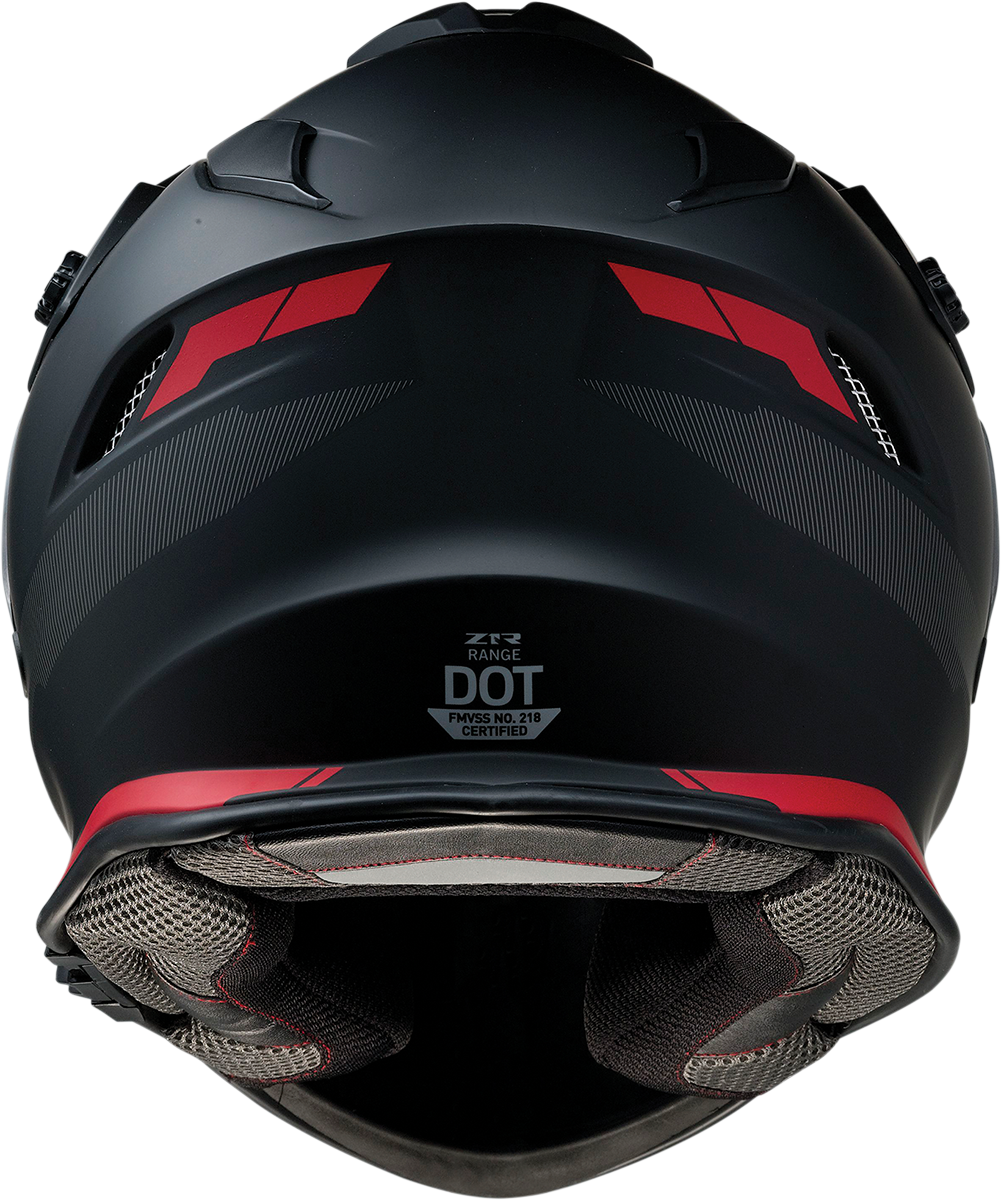 Range Helmet - Uptake - Black/Red - Large