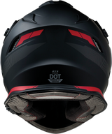 Range Helmet - Uptake - Black/Red - Large