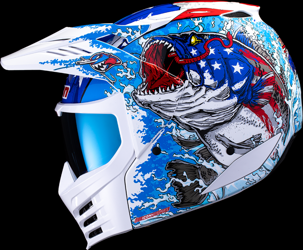 Elsinore™ Helmet - American Basstard - Blue - XS