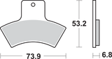 Off-Road Sintered Brake Pads - Polaris 1996 - 2004