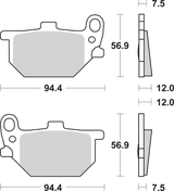 HF Brake Pads - XS 400 1997 - 2023