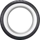 Tire - American Elite - Front - MT90B16 - Wide Whitewall - 72H