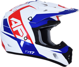 FX-17 Helmet - Aced - Red/White/Blue - Large