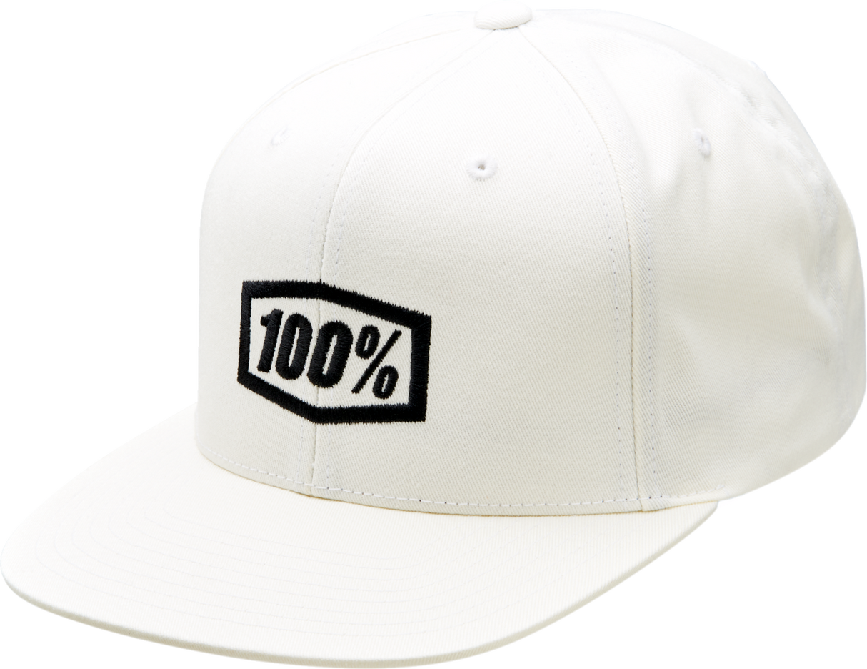 Icon Snapback Hat - White - One Size