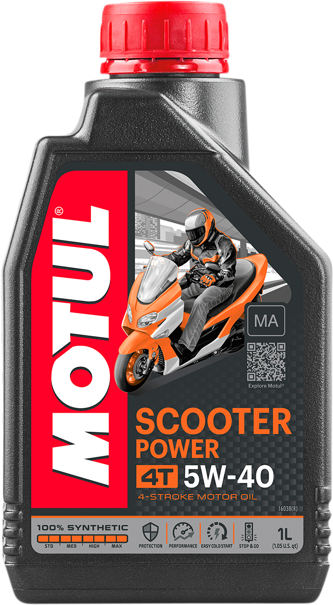 Scooter Power 4T Oil - 5W-40 - 1L