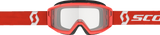 Primal Goggles - Red - Clear