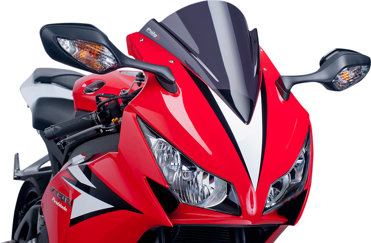 Race Windscreen - 13-3/8\" - Dark Smoke - CBR1000RR 2012 - 2016