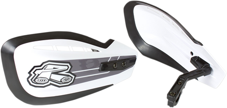 Handguards - Moto - White