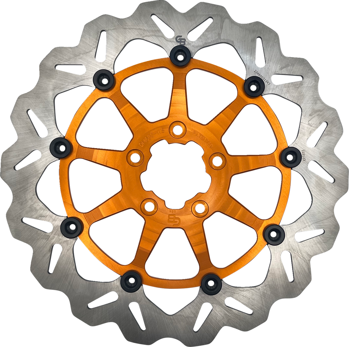 Brake Rotor - Front - Orange