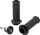 Grips - Alumicore - Dual Cable - Black