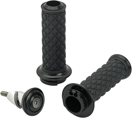 Grips - Alumicore - Dual Cable - Black