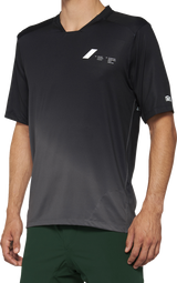 Celium Jersey - Short-Sleeve - Black/Charcoal - Small