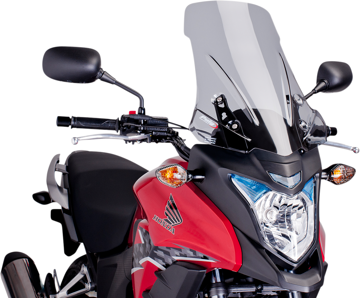 Race Windscreen - 19\" - Light Smoke - Tour - Honda 2013 - 2016