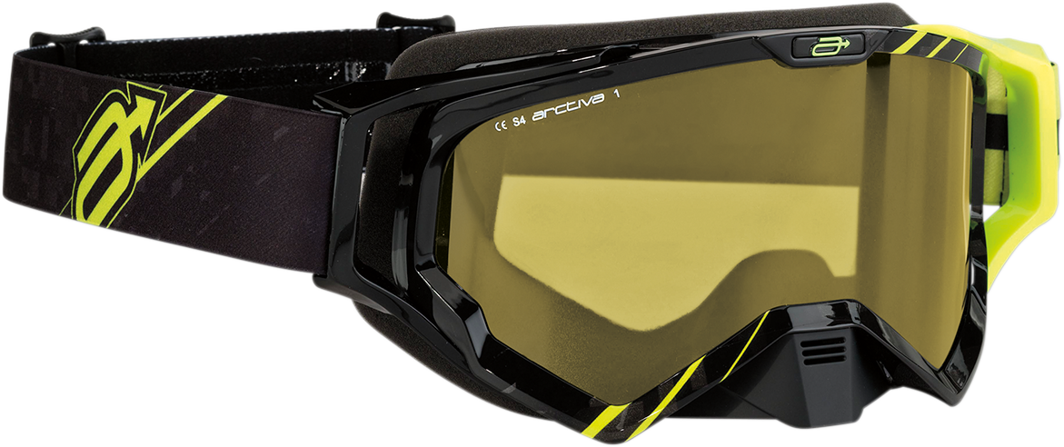 Vibe Goggles - Black/Hi-Viz Yellow