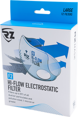 F2 Mask Filter - High Flow - 12 Pack - Medium