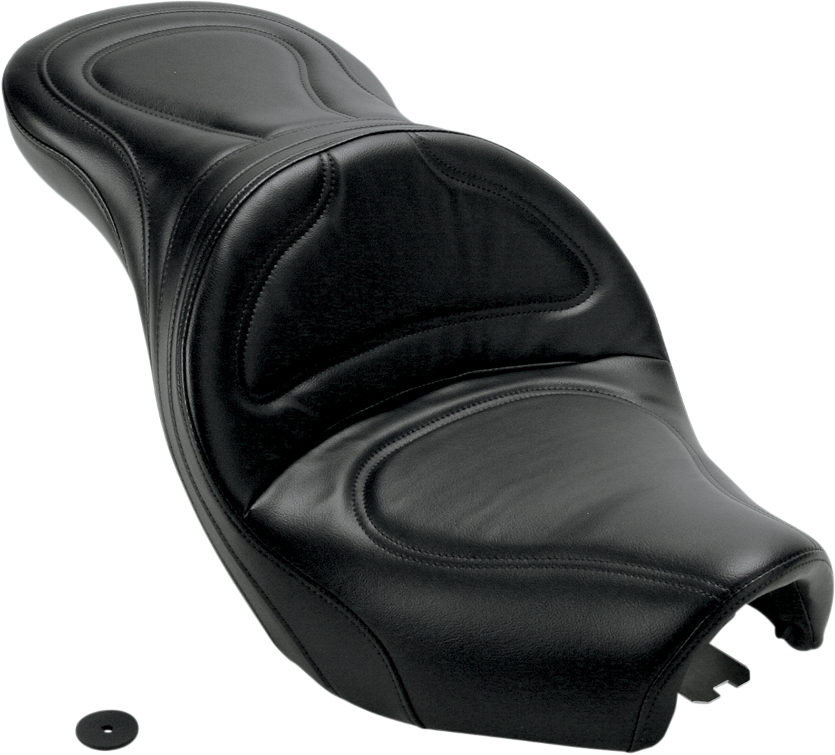 Seat - Explorer™ - without Backrest - Stitched - Black - VT750 ACE 1998 - 2003