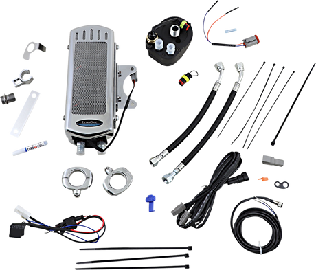 Oil Cooler Kit - Chrome - Touring/Trike 2009 - 2016