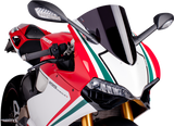 Race Windscreen - 15-3/4\" - Dark Smoke - Panigale 2012 - 2015