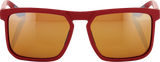 Renshaw Glasses - Crimson - Bronze