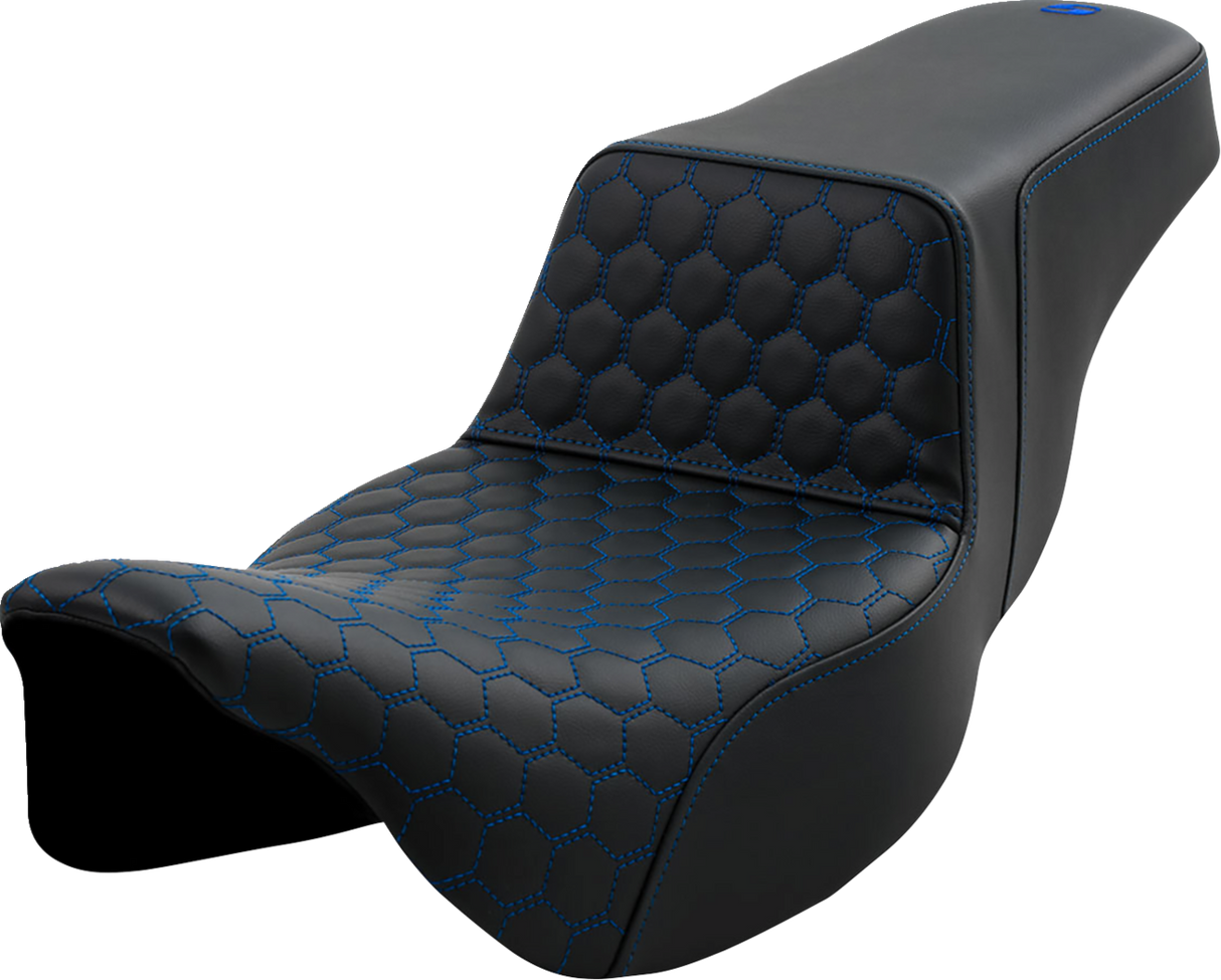 Step-Up Seat - Honeycomb - Extended Reach - Blue Stitching - FL \'08-\'23 2009 - 2023