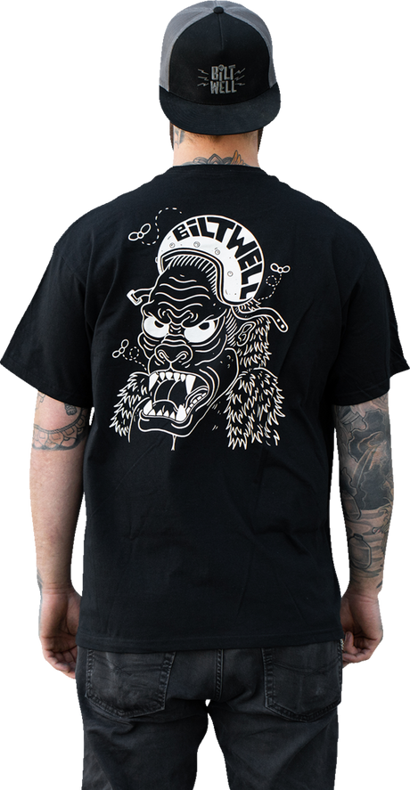 Go Ape T-Shirt - Black - Small