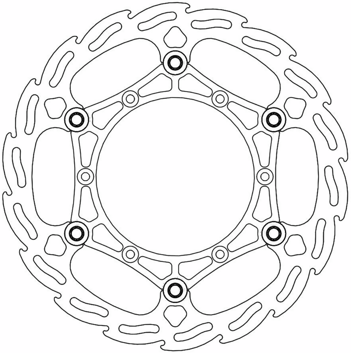 Brake Rotor - Front - Flame 2007 - 2023