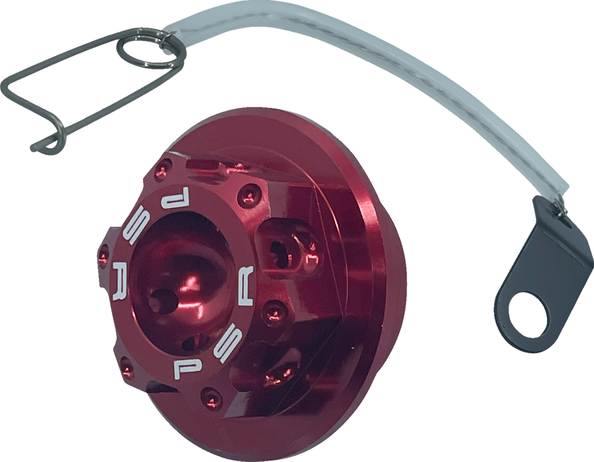 Oil Cap Kit - Red - M30 x 1.5 - Kawasaki 1986 - 2023