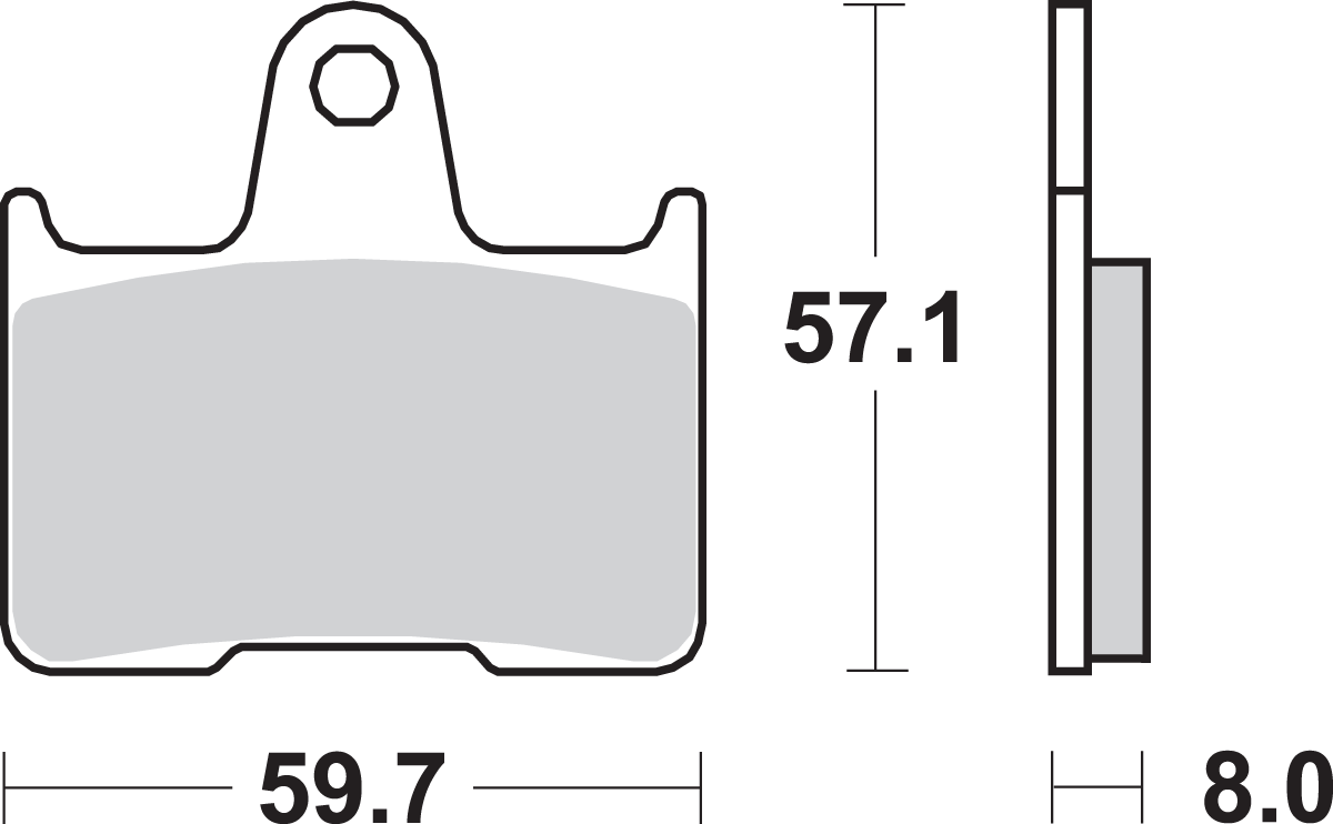 Brake Pads - 715LS 1996 - 2020