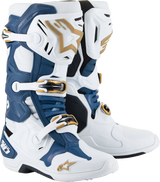 Arlington LE Tech 10 Boots - White/Blue/Gold - US 9