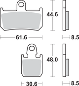 HS Brake Pads - Yamaha - 839HS 2009 - 2016