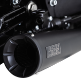 Upsweep 2-into-1 Exhaust System - Stainless Steel - Black 2004 - 2013