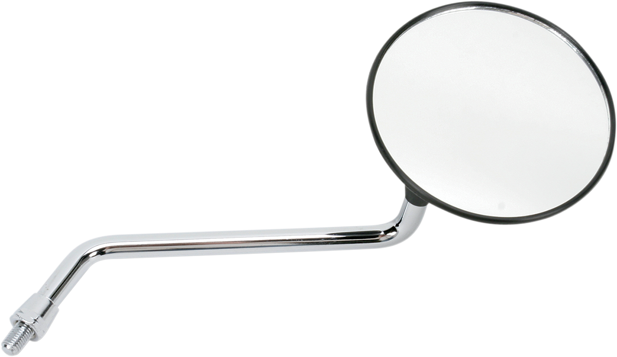 Mirror - Side View - Round - Black w/Chrome Stem - Right 1971 - 1983