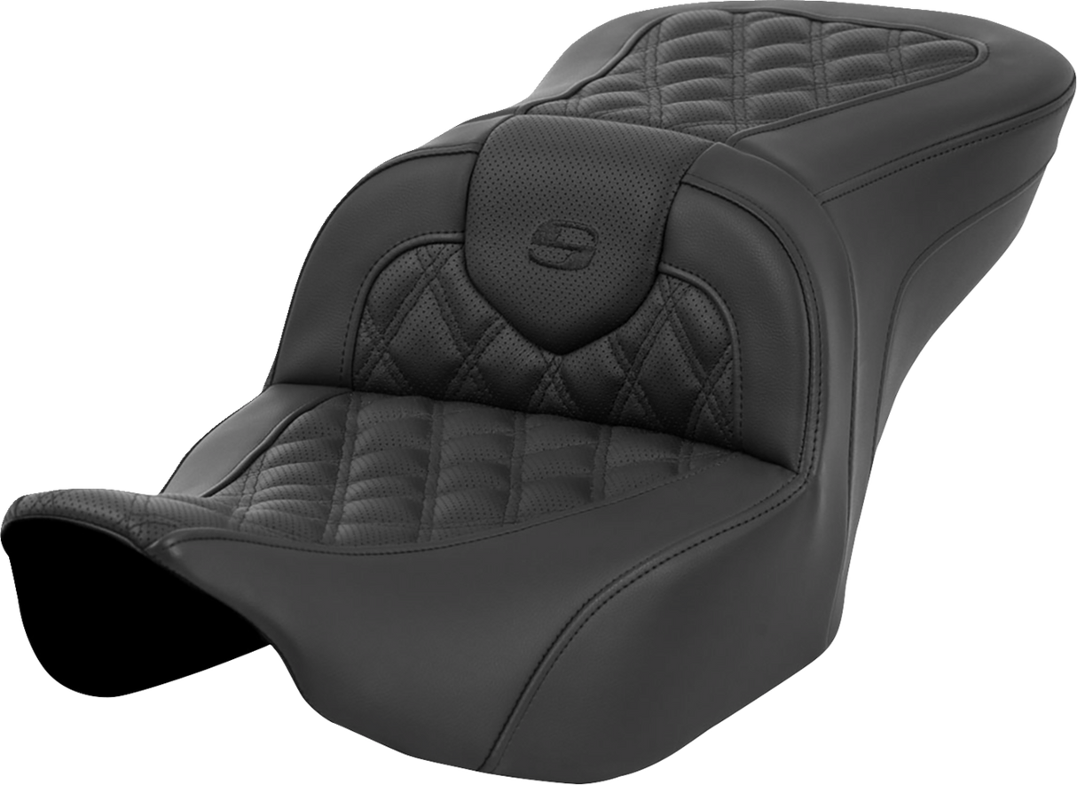 Roadsofa™ Seat - without Backrest - Lattice Stitch - Black - FL \'23-\'24 2023 - 2024