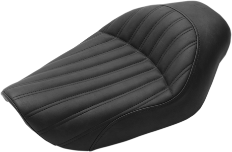 Knuckle Solo Seat - Ribbed - Black - FXD \'96-\'03 1996 - 2003