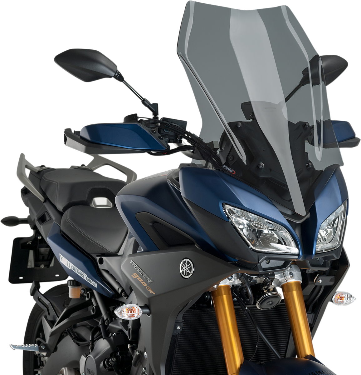 Touring Windscreen - 25-3/8\" - Dark Smoke - Yamaha 2018 - 2024