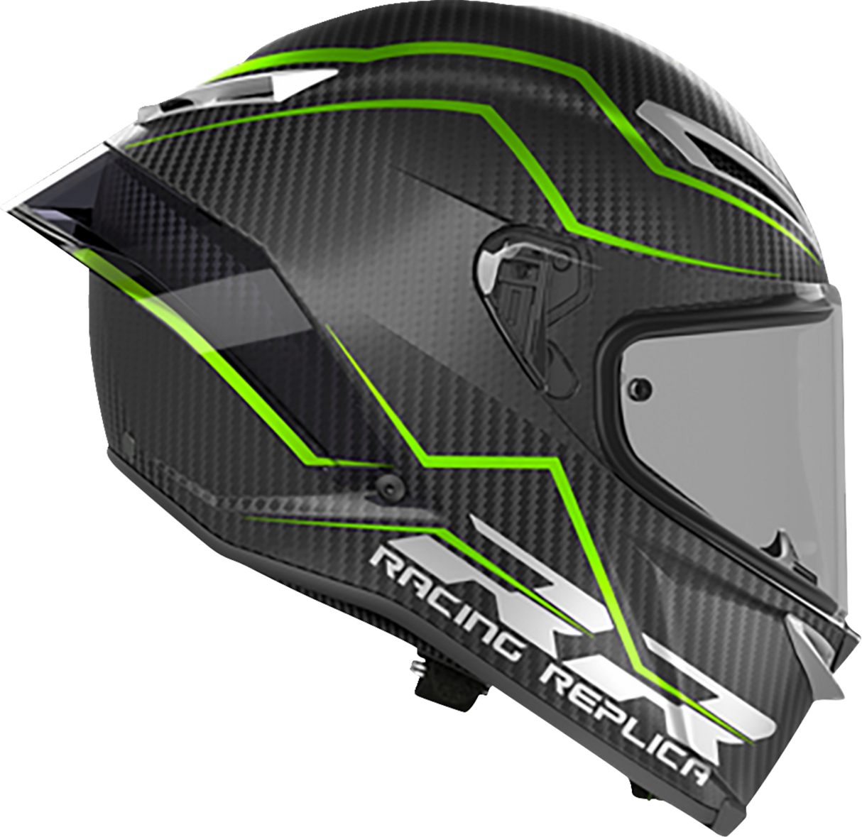 Pista GP RR Helmet - Performante - Carbon/Lime - Medium