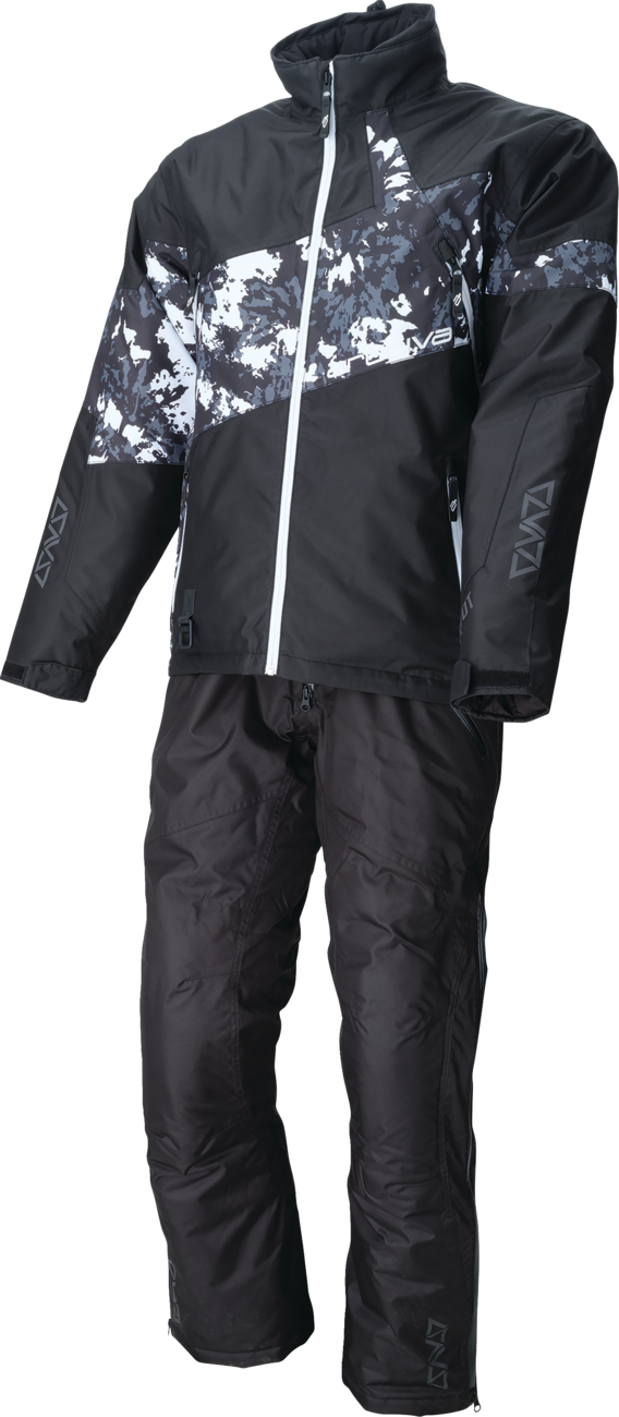 Pivot 7 Jacket - Camo Black/White - Large