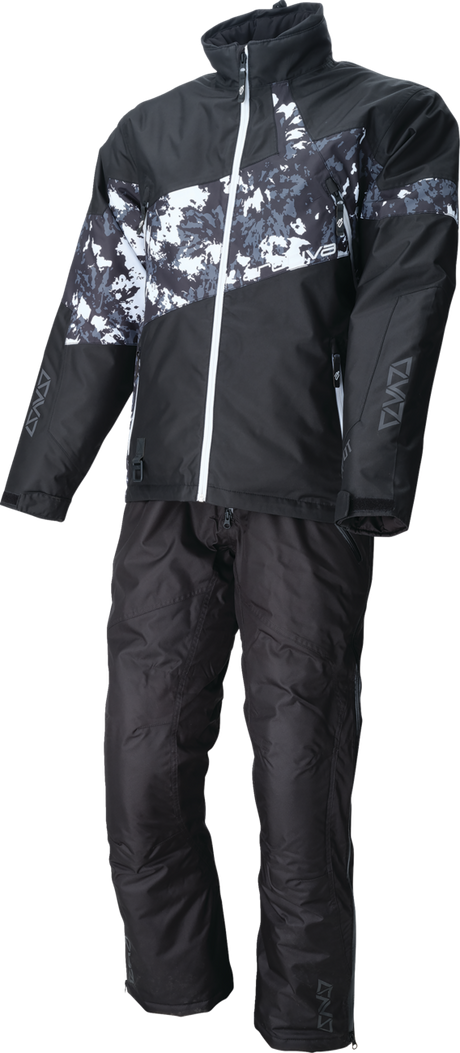 Pivot 7 Jacket - Camo Black/White - Large