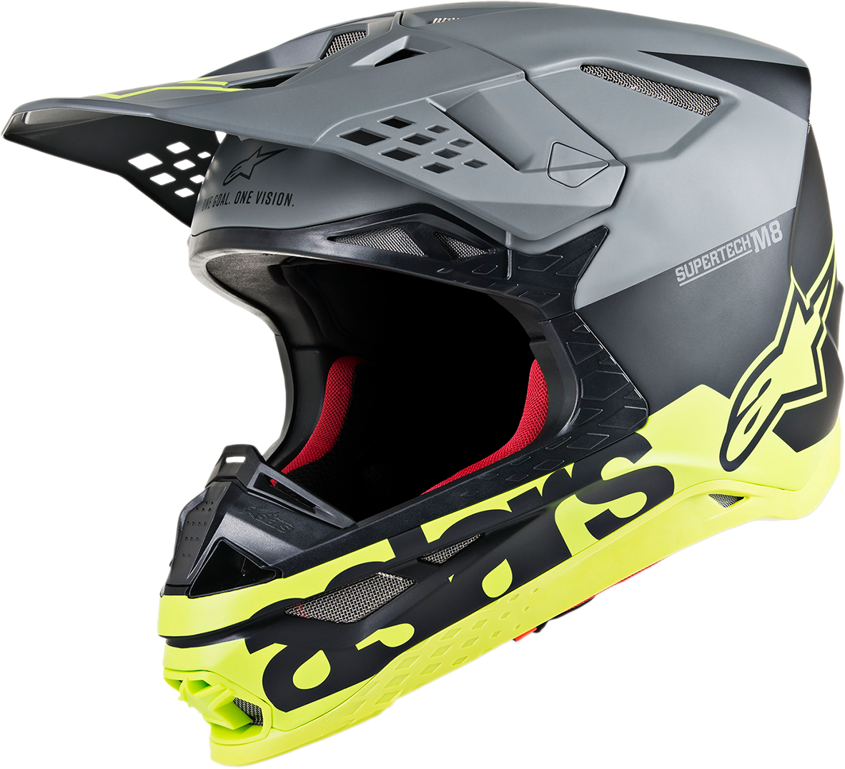 Supertech M8 Helmet - Radium - MIPS® - Matte Black/Mid Gray/Yellow Fluo - XS