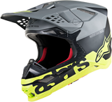 Supertech M8 Helmet - Radium - MIPS® - Matte Black/Mid Gray/Yellow Fluo - Large