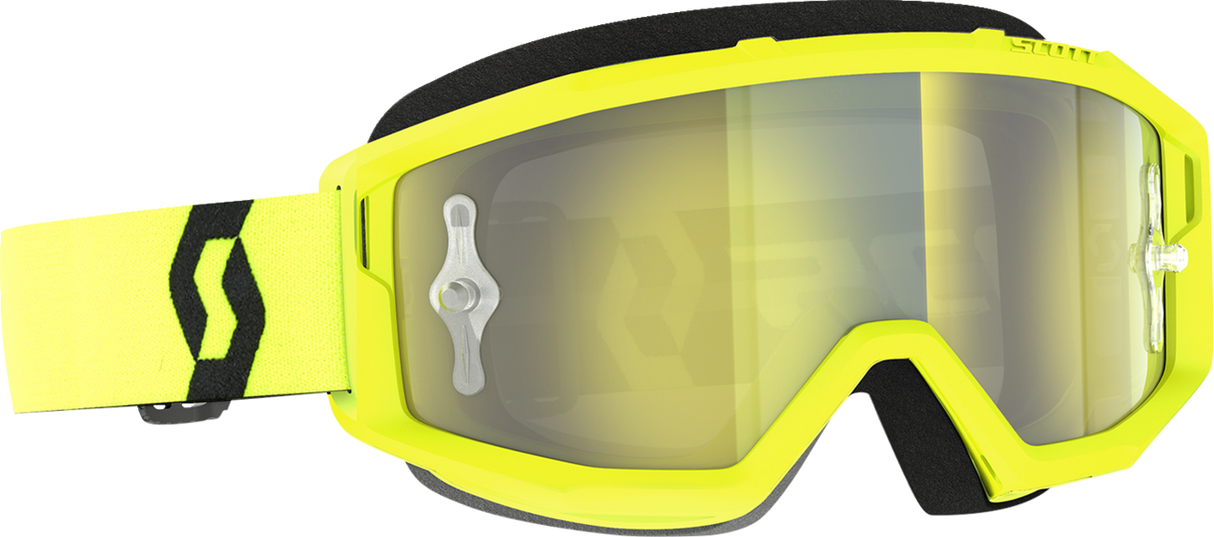 Primal Goggles - Yellow/Black - Yellow Chrome Works