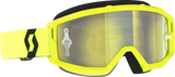 Primal Goggles - Yellow/Black - Yellow Chrome Works