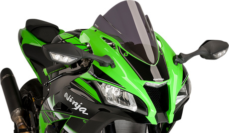 Race Windscreen - 14-1/4\"Dark Smoke - ZX10R 2016 - 2020