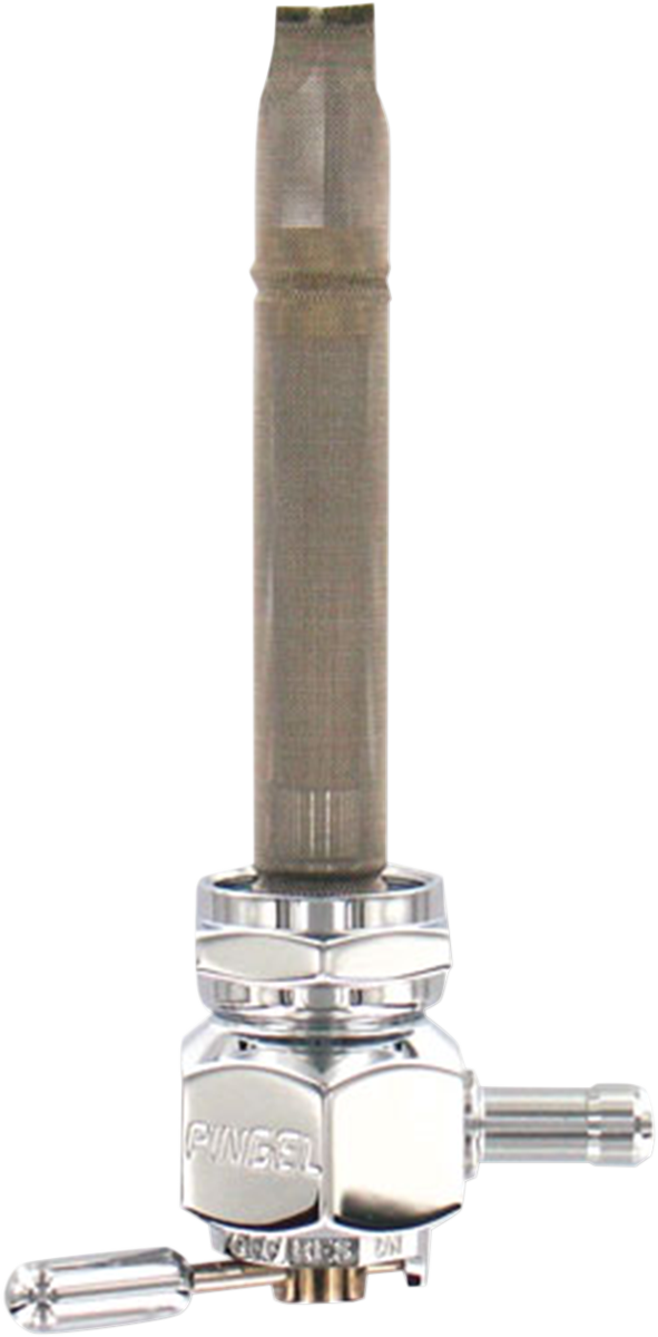 Hex Fuel Valve - Chrome - 22 mm