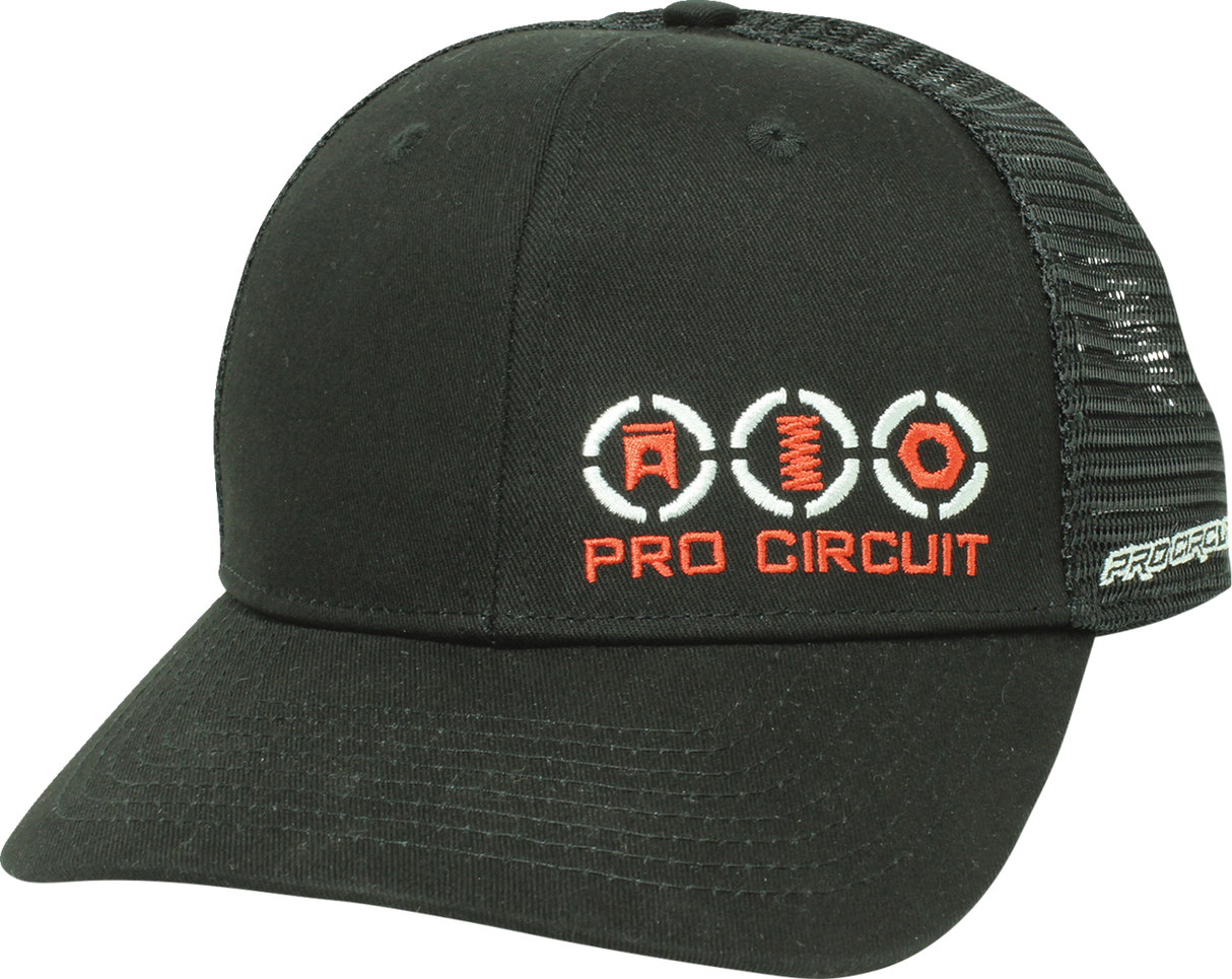 Pro Circuit Service Hat - Black - One Size