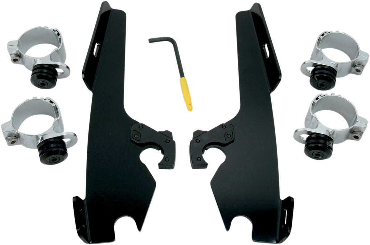 Fats/Slim Trigger Lock Mounting Kit - Wide - Black 1980 - 2013